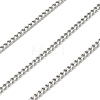 316L Surgical Stainless Steel Curb Chains CHS-H115-01B-P-1