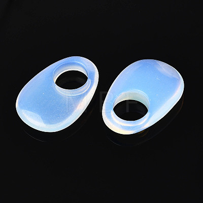 Opalite Large Hole Pendants G-N348-06B-01-1