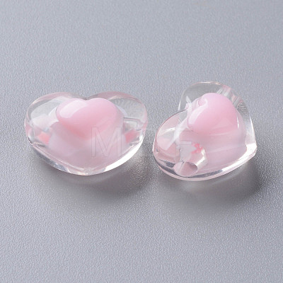 Transparent Acrylic Beads TACR-S152-08A-08-1