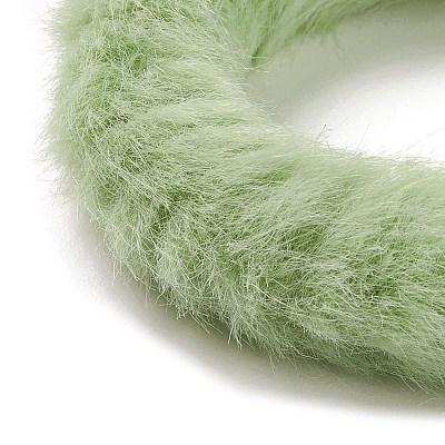 Faux Mink Fur Elastic Hair Ties OHAR-G015-19-1