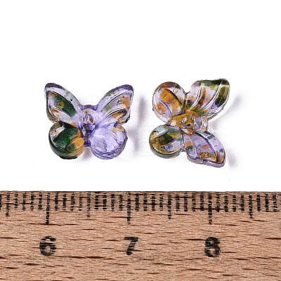 Picasso Transparent Glass Beads SEED-N012-06D-1