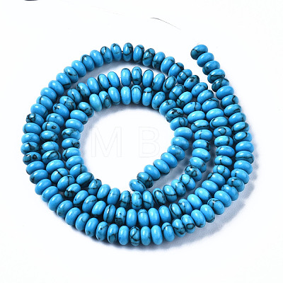 Synthetic Turquoise  Beads Strands G-S366-119-1