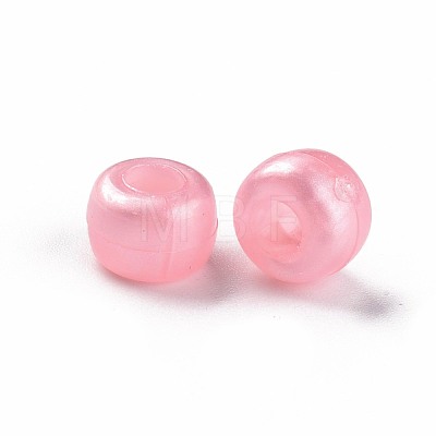 Plastic Pearlized Beads KY-R019-01E-1