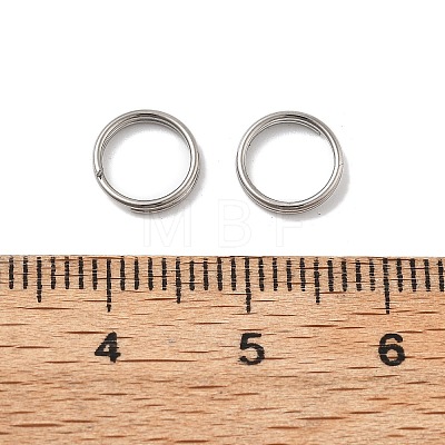 304 Stainless Steel Split Rings STAS-M118-01P-8mm-1