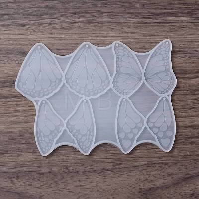 DIY Butterfly Wing Pendant Silicone Molds DIY-C072-02-1