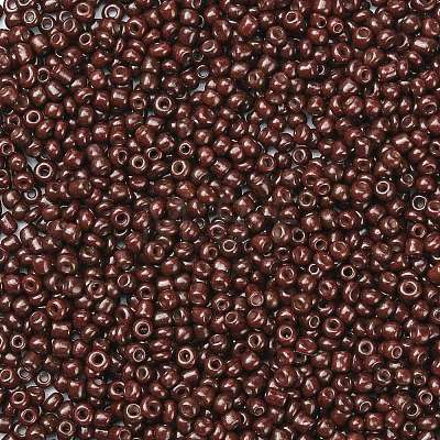 (Repacking Service Available) Baking Paint Glass Seed Beads SEED-C024-C-K18-1