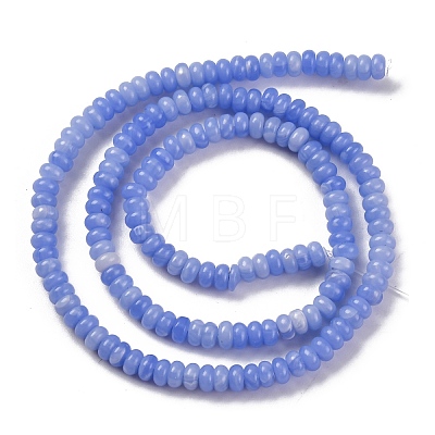 Synthetic Blue Lace Agate  Beads Strands G-K343-C40-01-1