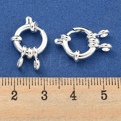 304 Stainless Steel Spring Ring Clasps STAS-G190-17S-1
