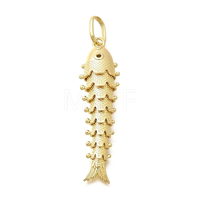 Rack Plating Brass Pendants KK-M309-37A-G-1