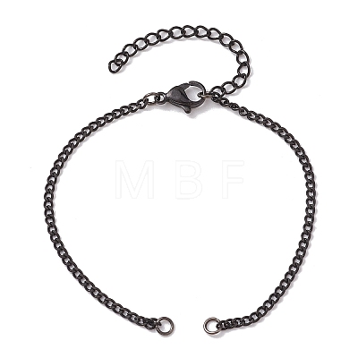 304 Stainless Steel Chain Bracelet Making AJEW-JB01212-1