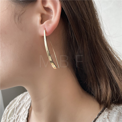Stick Alloy Dangle Earrings FS-WGFC126-02-1