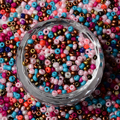 12/0 Glass Seed Beads SEED-R051-03A-1