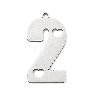 201 Stainless Steel Pendants SA-CBA3D3A-04P-1