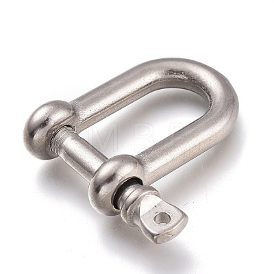 304 Stainless Steel Anchor Shackle Clasps STAS-Z017-17P-1