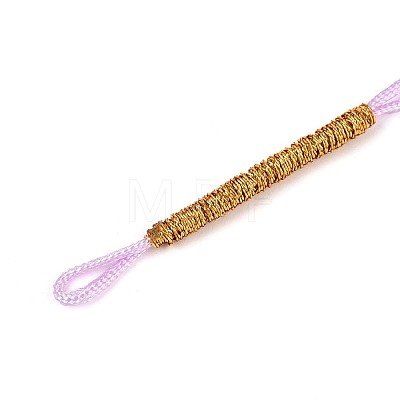Nylon Metallic Woven Cord Loop Making NWIR-N017-01I-1