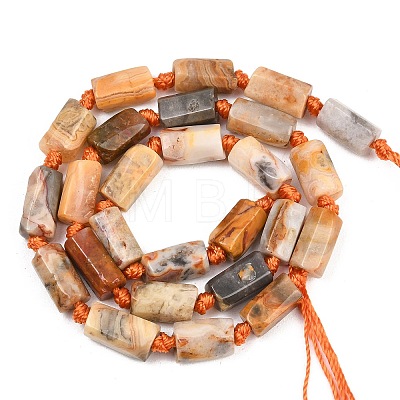 Natural Crazy Agate Beads Strands G-A314-A04-01-1