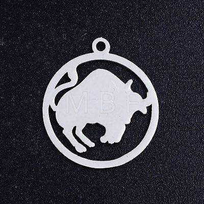 Tarnish Resistant 201 Stainless Steel Pendants STAS-S105-JN362-2-1