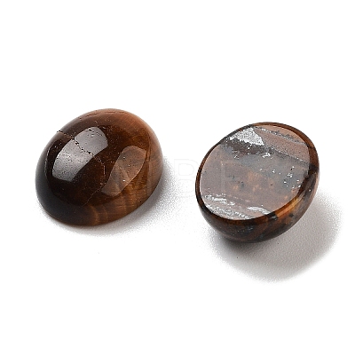 Natural Tiger Eye Cabochons G-G145-01A-29-1