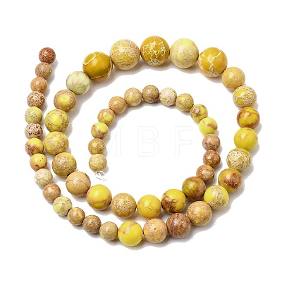 Natural Imperial Jasper Graduated Beads Strands G-A323-C03-01D-1