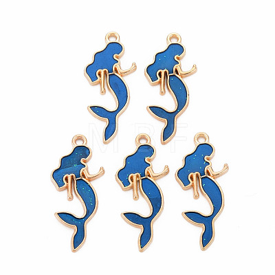 Alloy Enamel Pendants ENAM-N054-021E-1