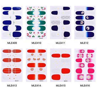 Full-Cover Wraps Nail Polish Stickers MRMJ-R086-MLE04-M-1