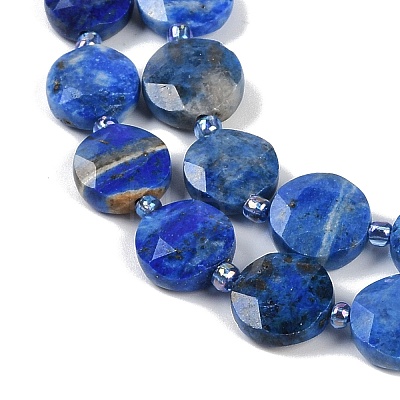 Natural Lapis Lazuli Beads Strands G-C116-A77-01-1