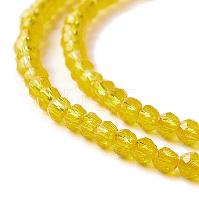 Transparent Glass Beads Strands GLAA-C019-01A-03-1