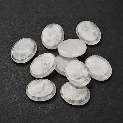 Natural Quartz Crystal Cabochons G-C166-02A-1