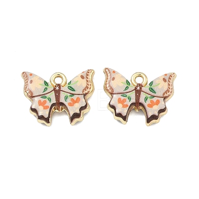 Printed Alloy Pendants PALLOY-P319-07B-15-1