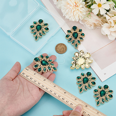 Teardrop Shape Hotfix Rhinestone DIY-FG0010-13B-1
