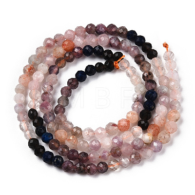 Natural Mixed Gemstone Beads Strands G-D080-A01-02-37-1