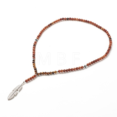 Buddhist Necklace NJEW-JN03834-1