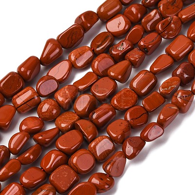 Natural Red Jasper Beads Strands LS-G-G146-A04-01-1