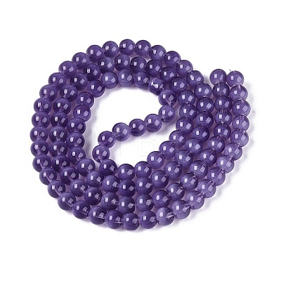 Transparent Glass Imitation Cat Eye Beads Strands GLAA-Q110-01B-03-1