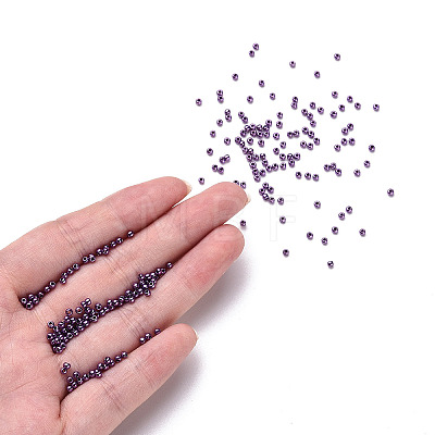 11/0 Grade A Dyed Glass Seed Beads X-SEED-N001-C-0565-1