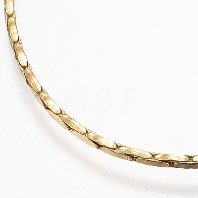 304 Stainless Steel Coreana Chain Bracelets X-BJEW-K172-26G-1