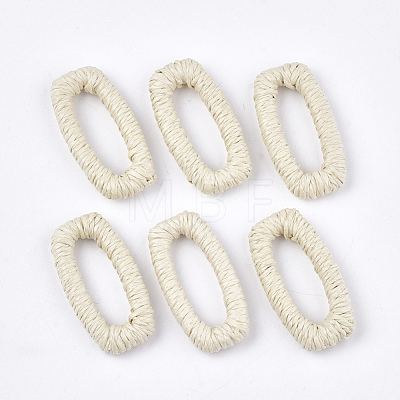 Handmade Woven Linking Rings WOVE-T006-119A-1