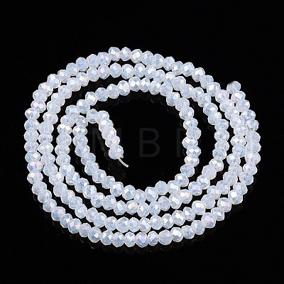 Electroplate Glass Beads Strands LS-EGLA-A044-J1mm-B06-1