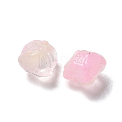 Baking Paint Transparent Glass Beads X1-GLAA-C035-01J-1