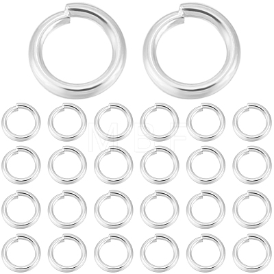 300Pcs 304 Stainless Steel Open Jump Rings STAS-BBC0004-98C-1