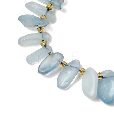 Natural Aquamarine Beads Strands GG-CBADF20-A01-1