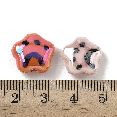 Handmade Porcelain Beads PORC-B005-01-1
