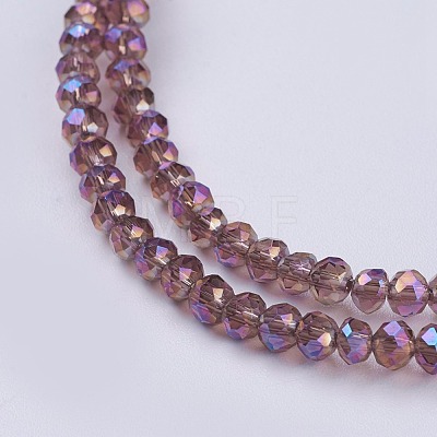 Glass Beads Strands GLAA-F077-1