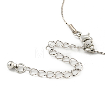 CCB Beaded Necklaces NJEW-K261-06P-1