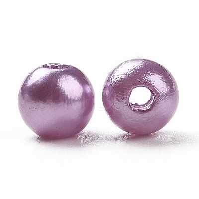 Imitation Pearl Acrylic Beads PL609-5-1