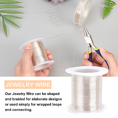 BENECREAT DIY Wire Wrapped Jewelry Making Kits DIY-BC0001-26-1