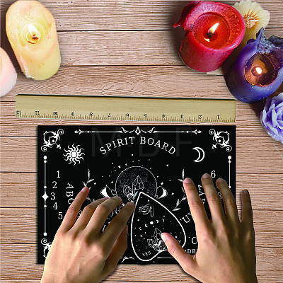 Pendulum Dowsing Divination Board Set DJEW-WH0324-004-1