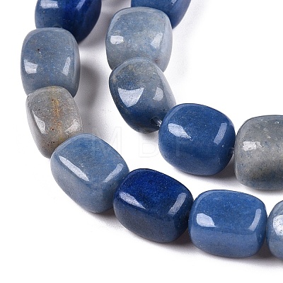 Natural Blue Aventurine Beads Strands G-T138-102-1