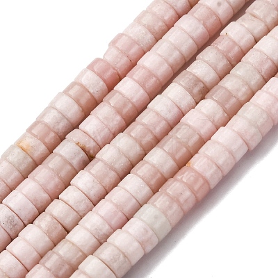Natural Pink Opal Beads Strands G-L624-I18-3x6mm-1