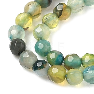 Natural Agate Beads Strands X-G-H302-A01-08-1